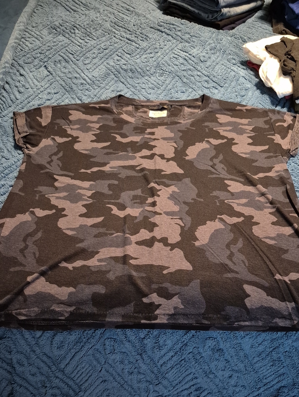 EUC Prana Cuffed Short Sleeve Cozy Tee Sz XL